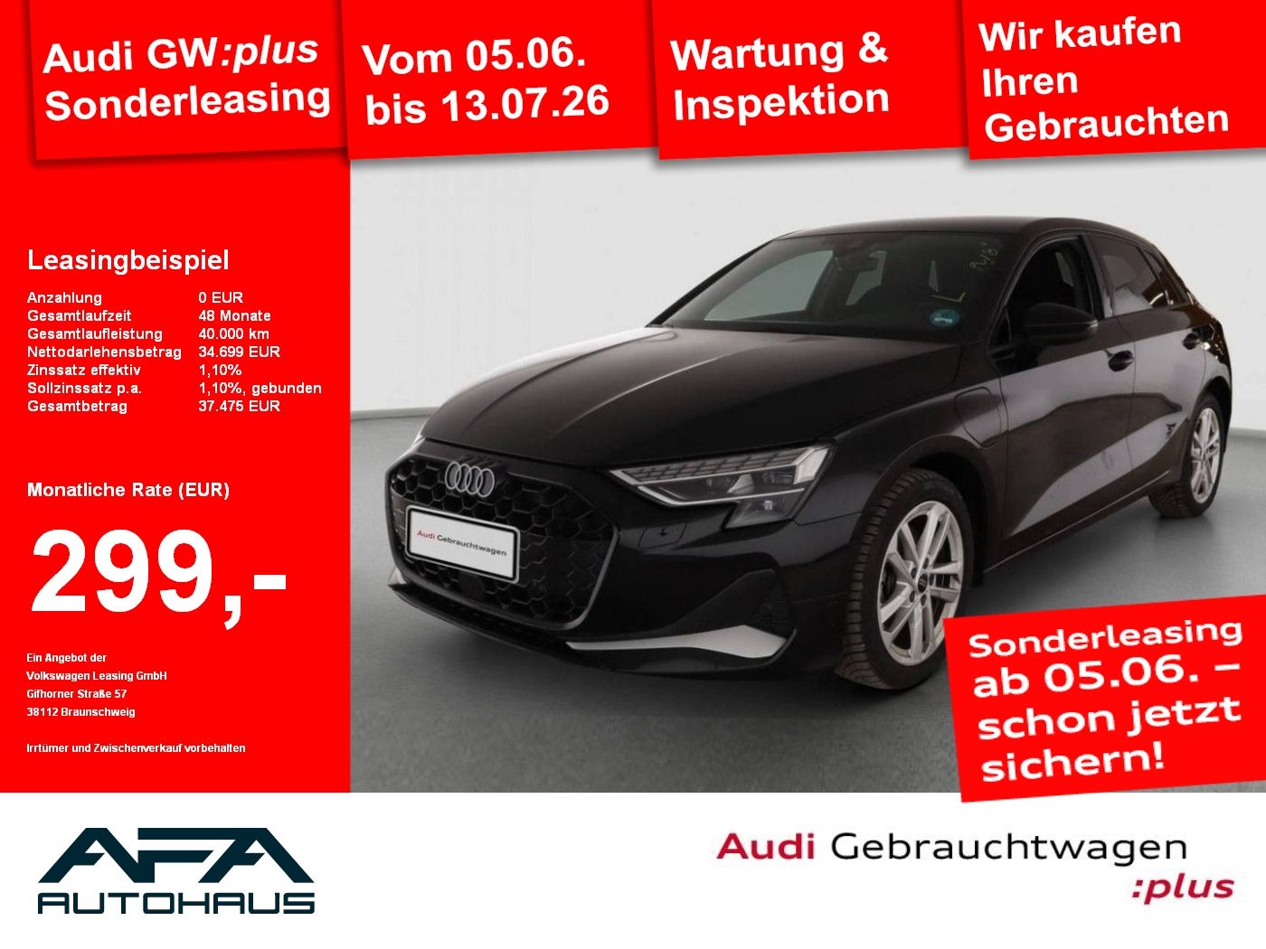 Audi A3 Sportback 40 TFSI e Advanced RFK*ACC*Navi*SHZ