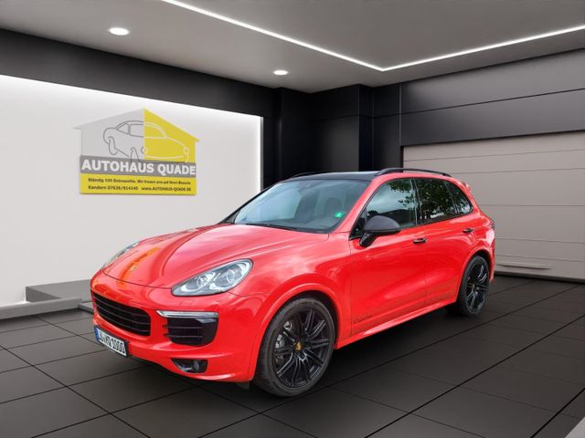 Porsche Cayenne S Diesel Folie ROT Luftfederung AD Nivea