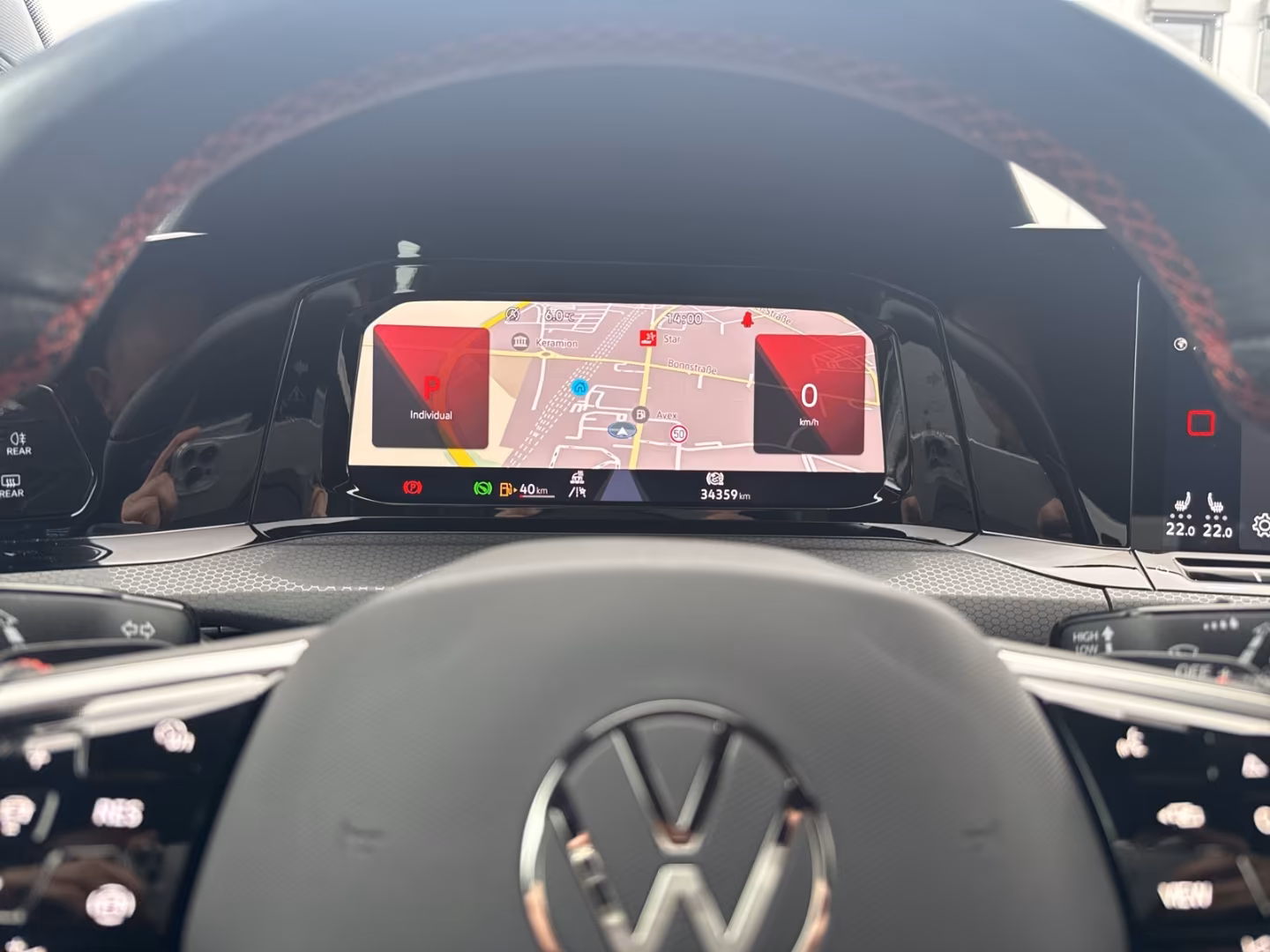 Volkswagen Golf VIII GTI 2,0 TSI DSG 19'' Estoril Kamera Le, миниатюра 13
