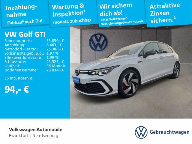 Volkswagen Golf VIII GTI 2.0 TSI DSG Navi 18"Alu IQ.Light R