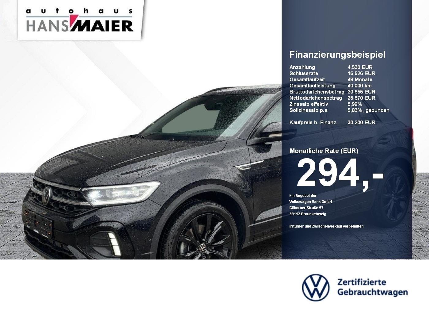 Volkswagen T-Roc R-Line 4Mot. DSG ACC SH PDC SH ALU Keyless