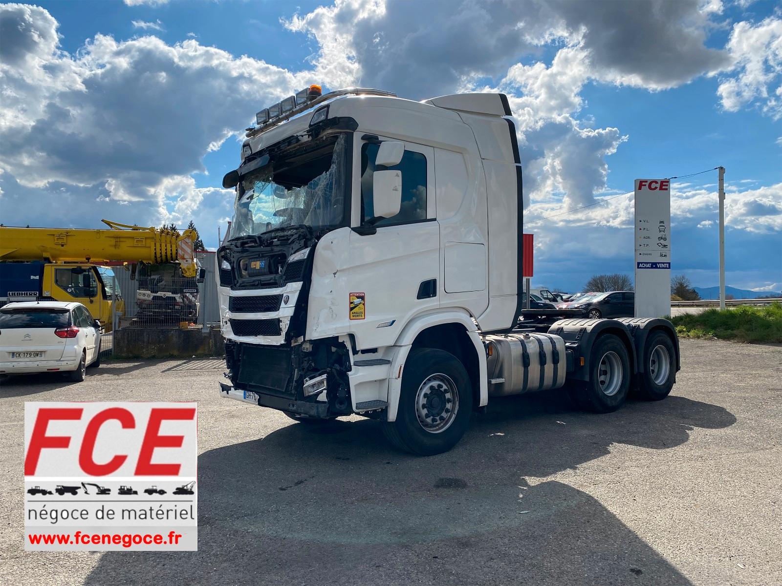 Scania R500 Super 6x4 /3 Pédales/Retarder endommagé