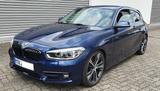 BMW 125i Sport Line A Sport Line - blaue BMW 125