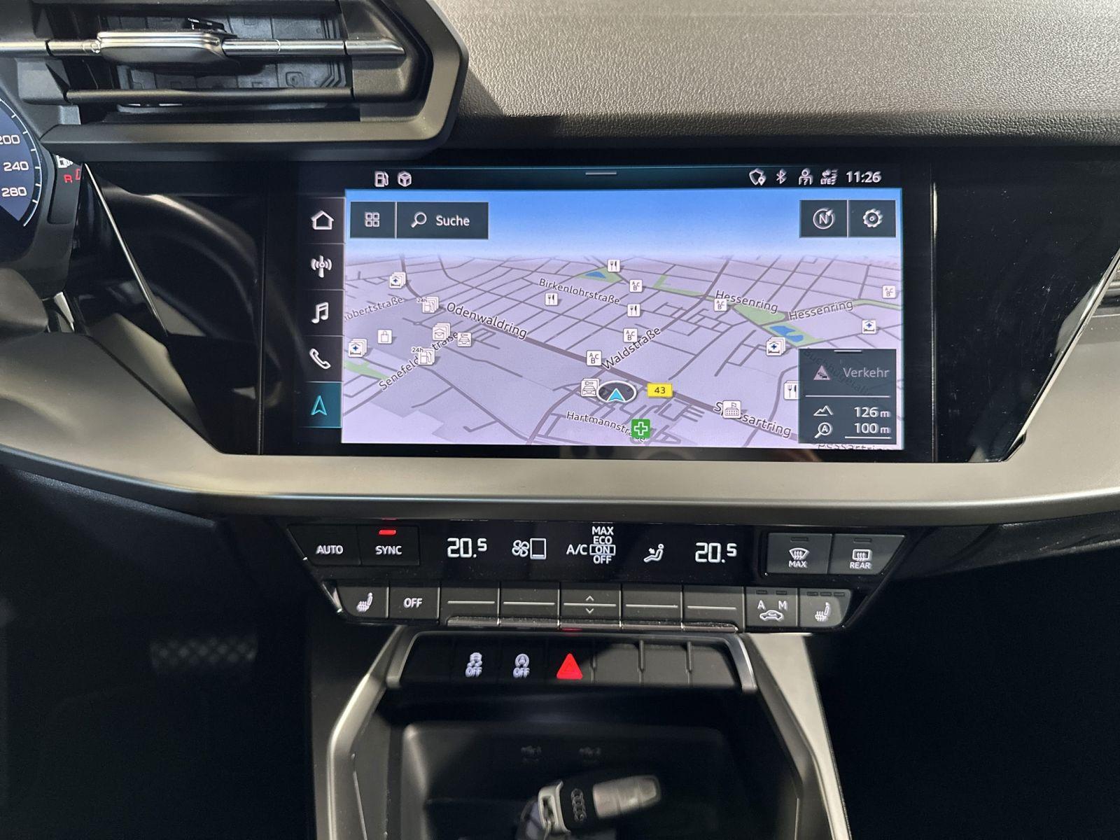 Audi A3 Sportback 30 TFSI ADVANCED +LED+MMI NAVI+VC++, миниатюра 16