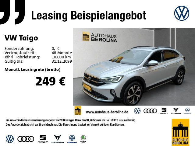 Volkswagen Taigo 1.0 TSI Life DSG *R-CAM*SHZ*App-Connect*