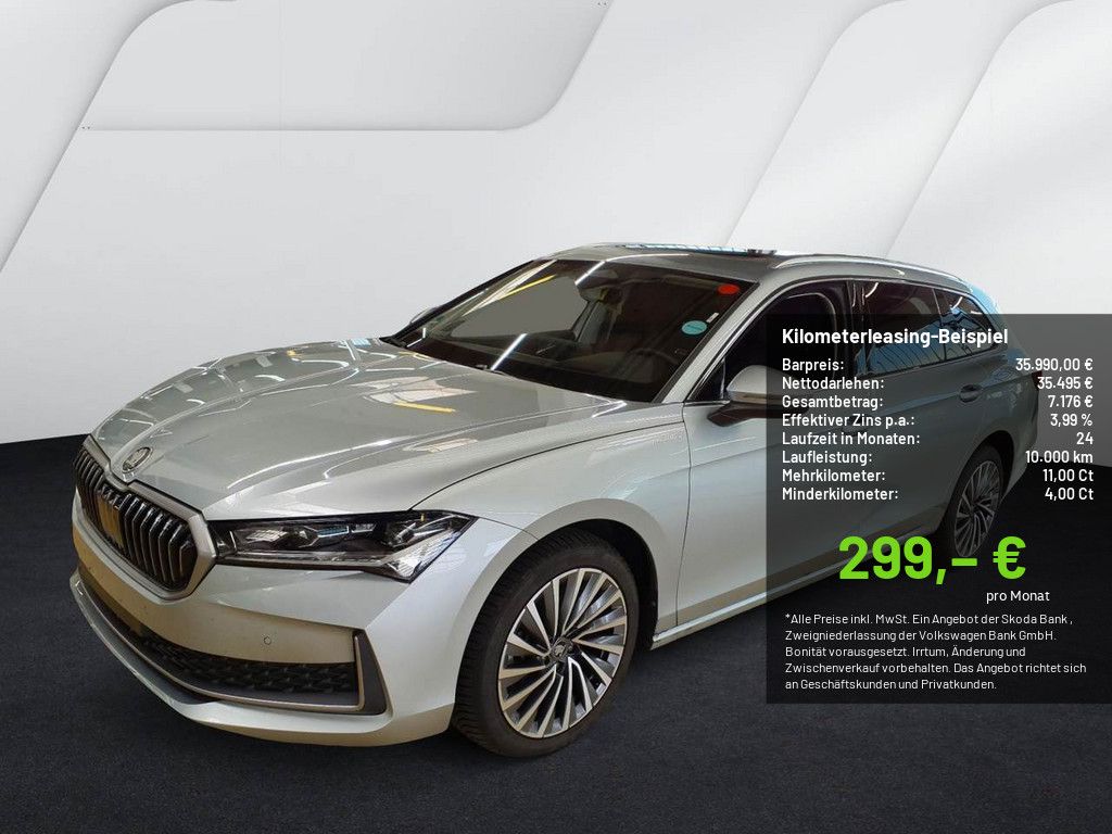 Superb Combi 2.0 TDI L&K HUD MATRIX-LED AHK PANO