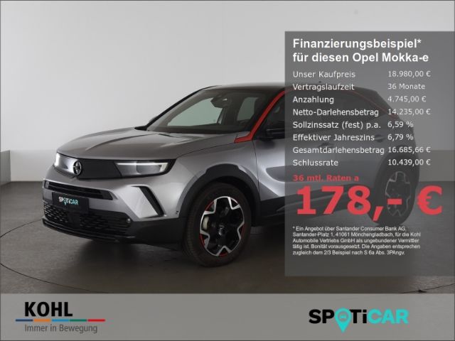 Opel Mokka-e GS Line LED Temp Klimaautom Rückfahrkam.