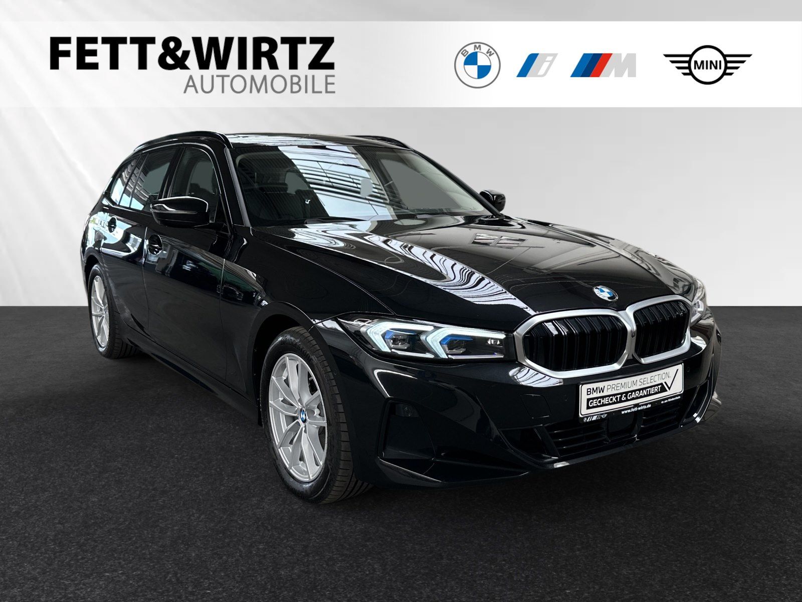 BMW 320d Touring Lr.380,-br.o.Anz.48Mon/10`Km p.A.