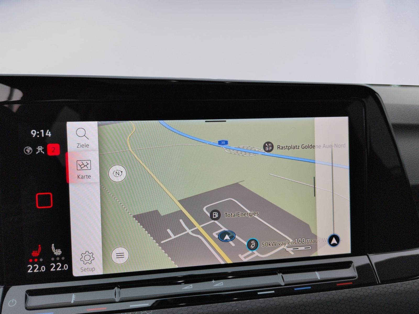 Golf VIII GTI 2.0 DSG PANO+STHZ+RFK+MATRIX+