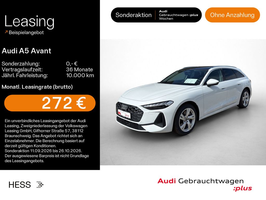 Audi A5 Avant TDI quattro*NAVI*LED*KAMERA*AHK*PANO*SH