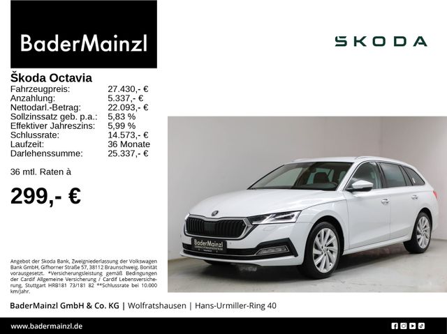 Skoda Octavia Combi 2.0 TDI DSG Style StdHzg HUD Leder