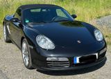 Porsche Boxster S S - Porsche mit Benzin-Antrieb: Schwarz, Cabrio