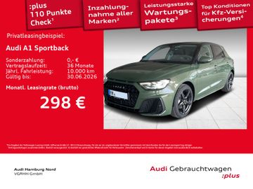 Audi Leasingangebot: Audi A1 Sportback 30 TFSI S line S tronic Virtual Kli