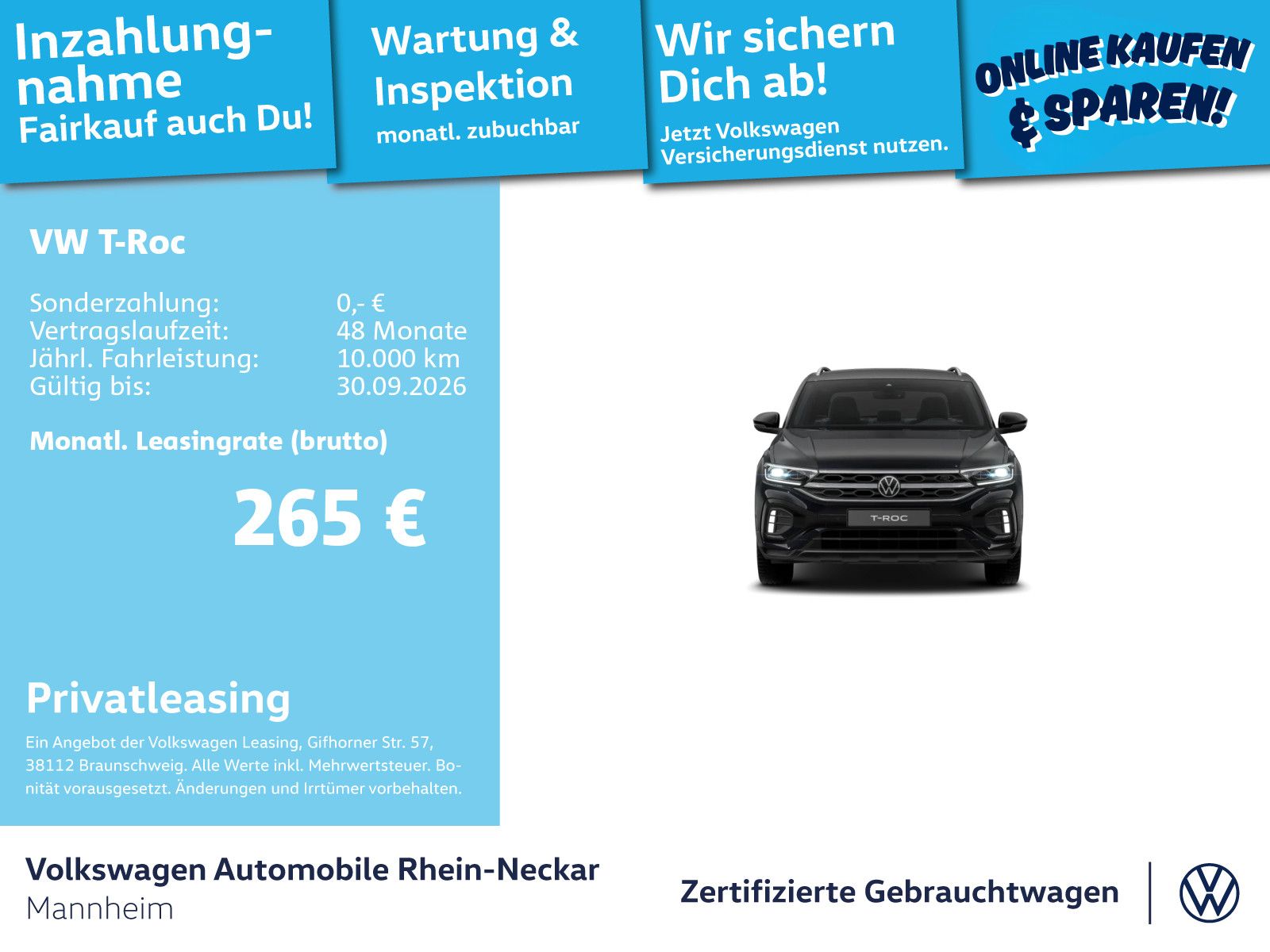 Volkswagen T-Roc 1.5 TSI R-Line DSG Navi AHK Kamera UVM foto 2