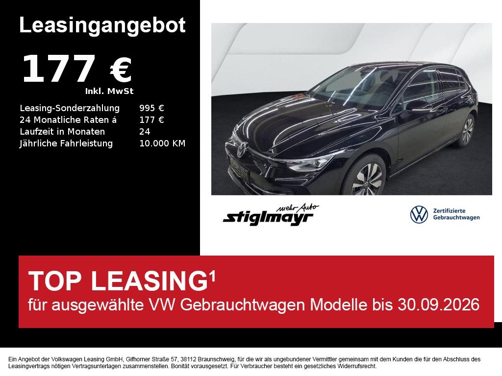 Volkswagen Golf VIII GOAL 2.0 TDI DSG ACC+AHK+KAMERA+LED+NA
