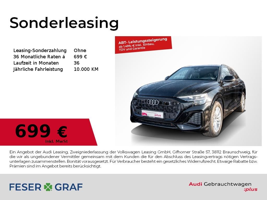 Audi Q8 45 TDI /Matrix/Leder/adAIR/HuD/AHK
