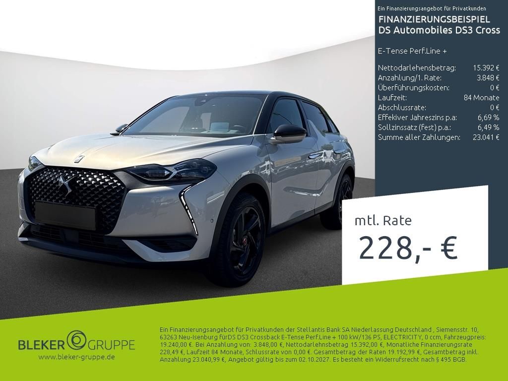 DS Automobiles DS3 Crossback E-Tense Perf.Line +