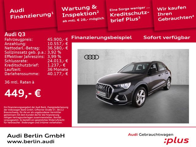 Audi Q3 advanced 40 TDI qu. S tr. RFK VIRTUAL NAVI