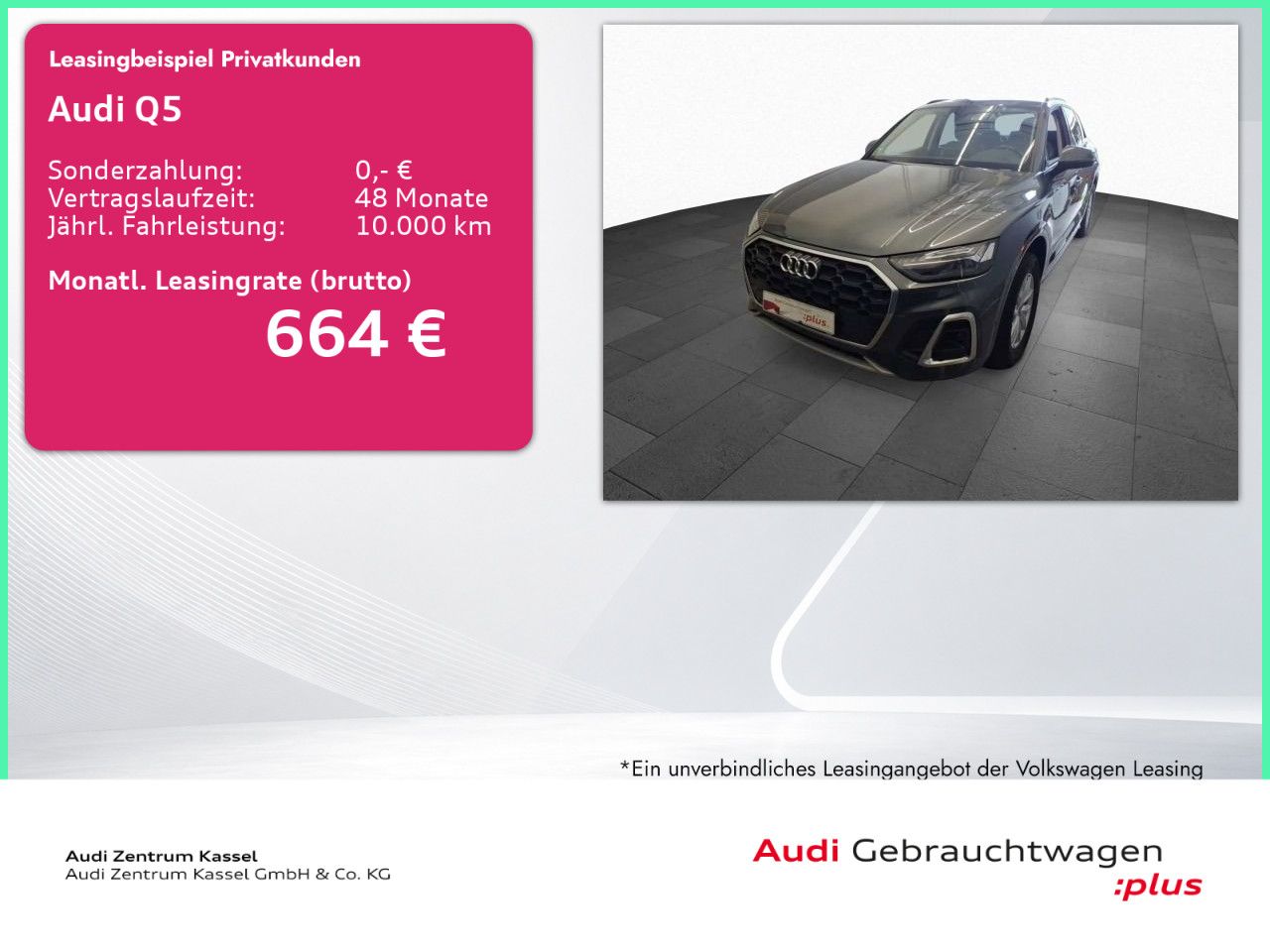 Audi Q5 50 TFSIe qu. Sline Matrix AHK Standklima 360°
