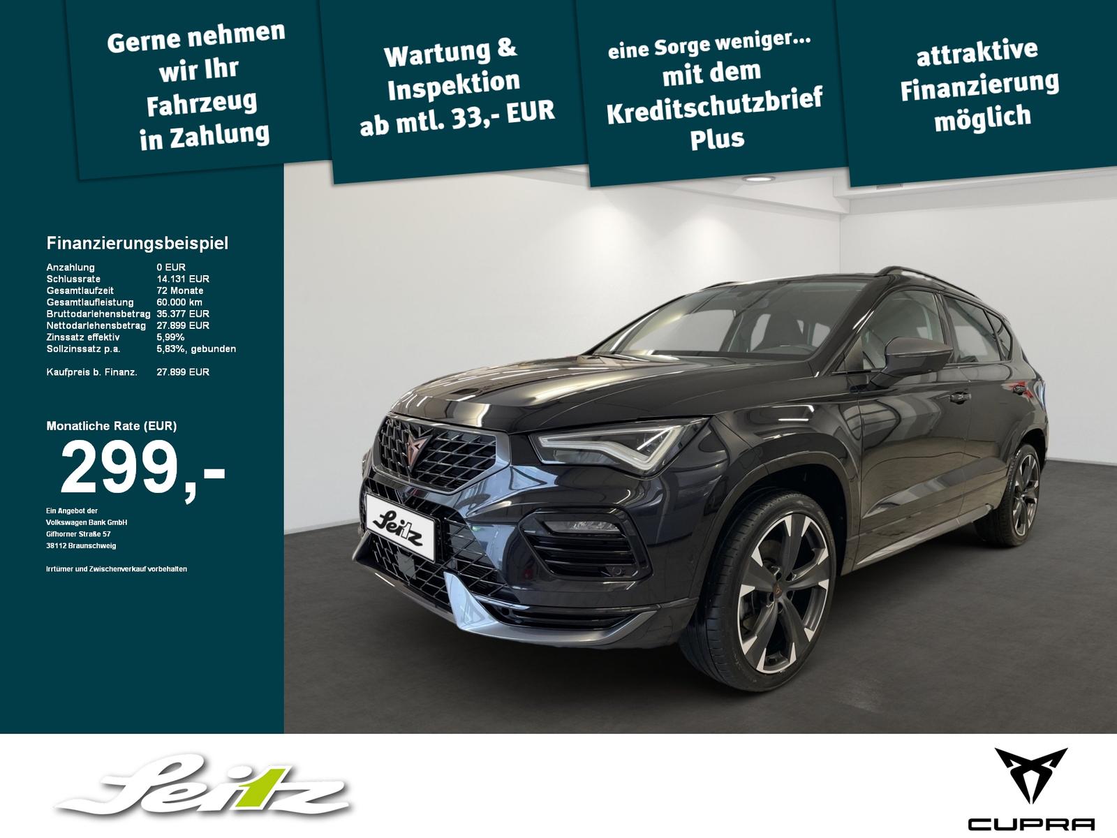 Cupra Ateca 1.5 TSI *LED*KAMERA*NAVI*SITZHZG*