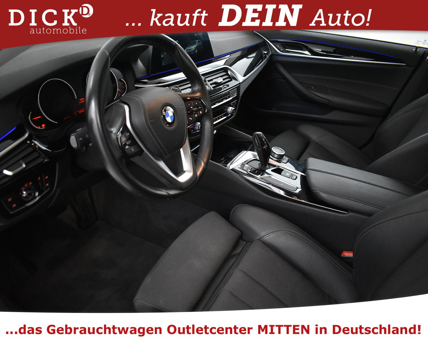 BMW 520i Aut Sport Line NAVI+SHZ+LED+KAMER+TEMP+M18" - Image 10