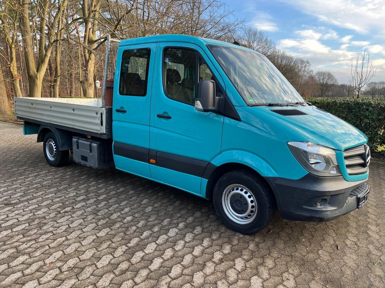 Mercedes-Benz Sprinter 316 Pritsche Doka lang (1.Ha.+AHK 3.5T)