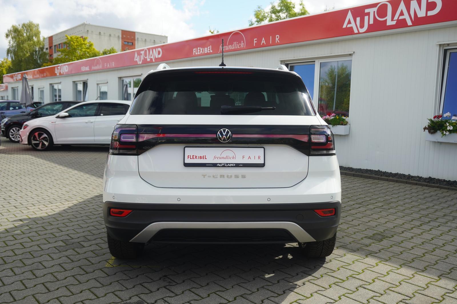 Volkswagen T-Cross 1.0 TSI  Style DSG LED Navi Teilleder