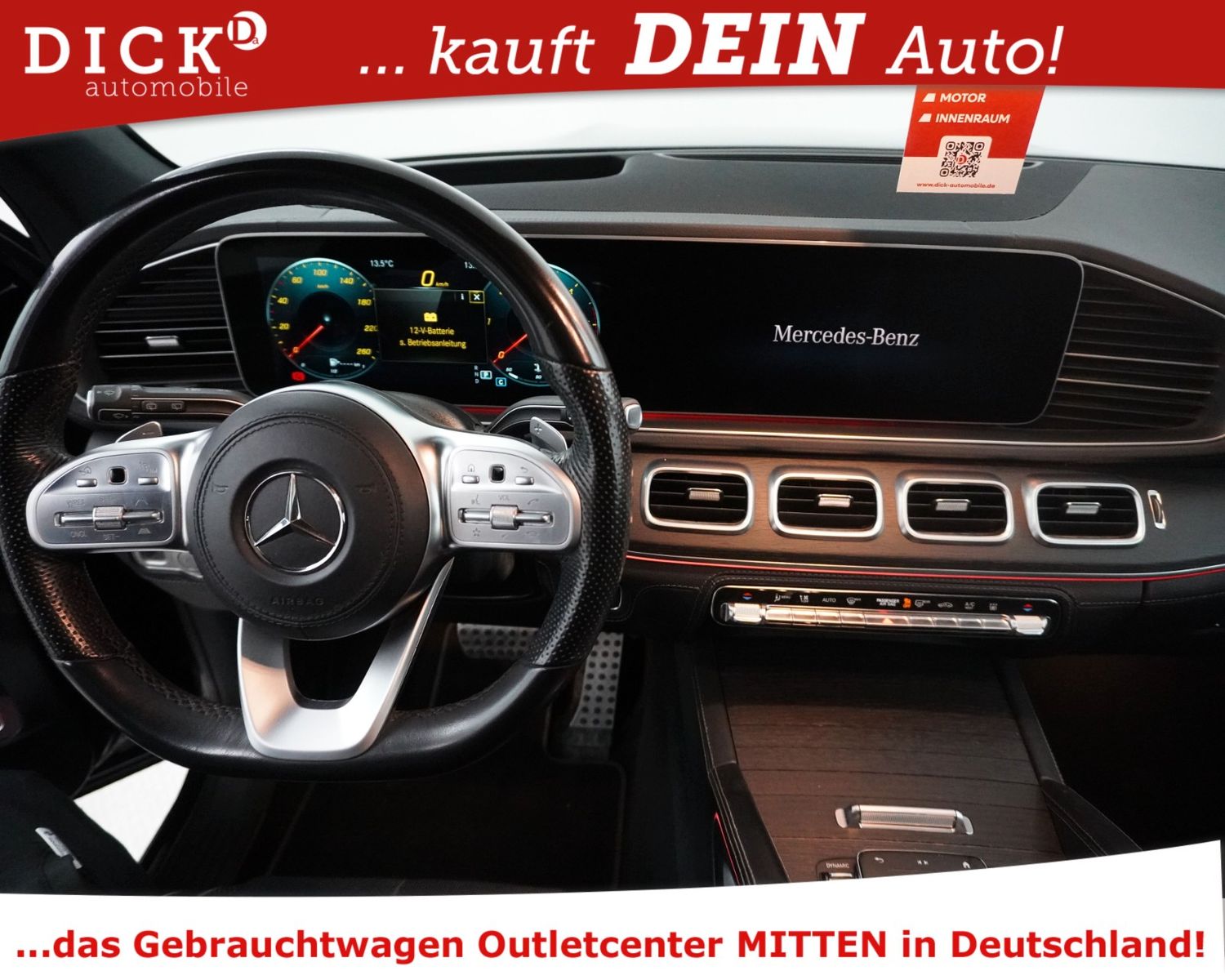 Fahrzeugabbildung Mercedes-Benz GLS400d 4M AMG Line EXCLUS NIGHT LUFT+PANO+VOLL+