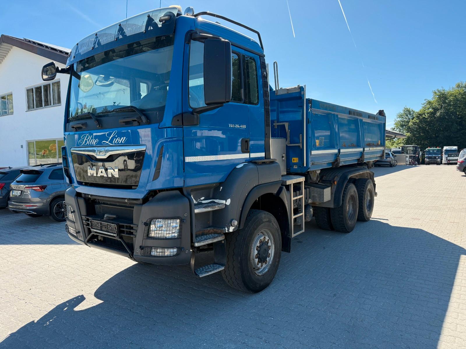 MAN TGS 26.480 6x6 Meiller