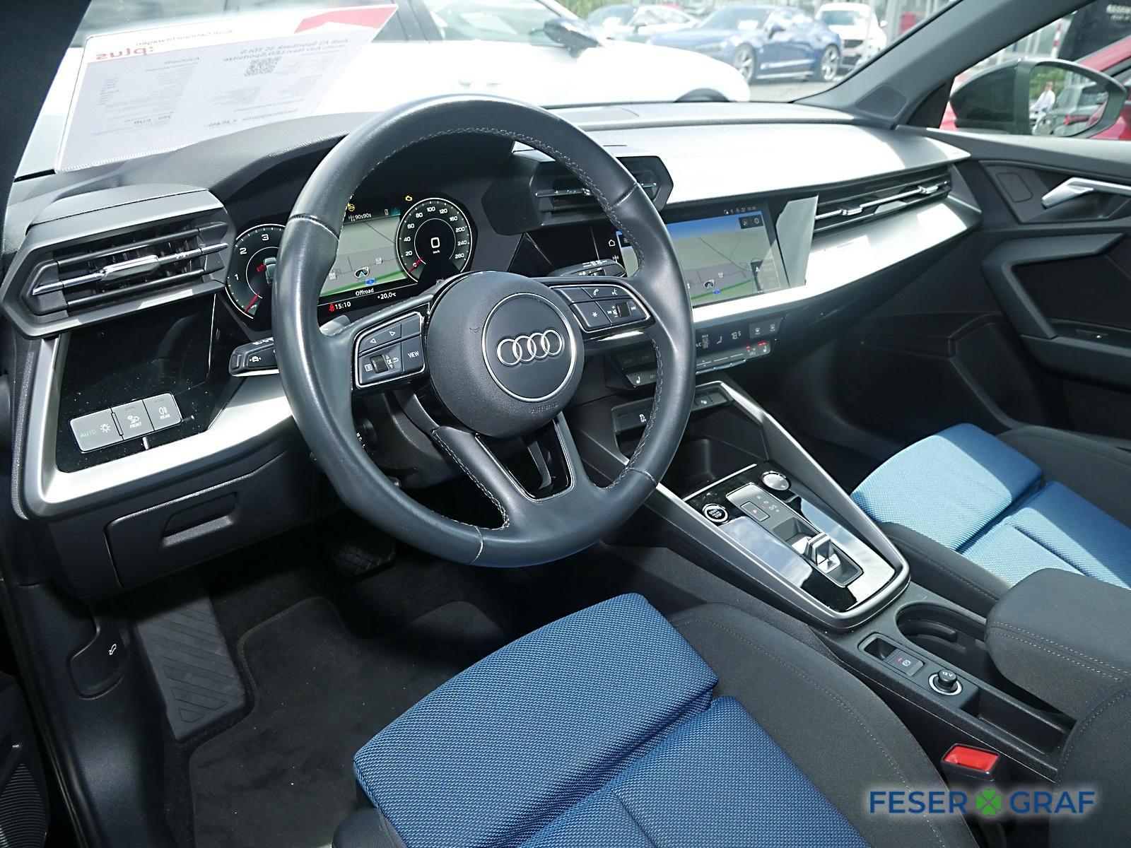 Audi A3 Sportback 35 TDI S tronic Adv. Navi,LED,SHZ, миниатюра 7