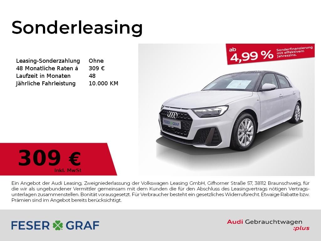 A1 Sportback S line 30 TFSI S tronic SHZ Klima