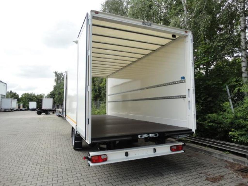 Möslein  1 Achs Kofferanhänger Durchladen, Neufahrzeug