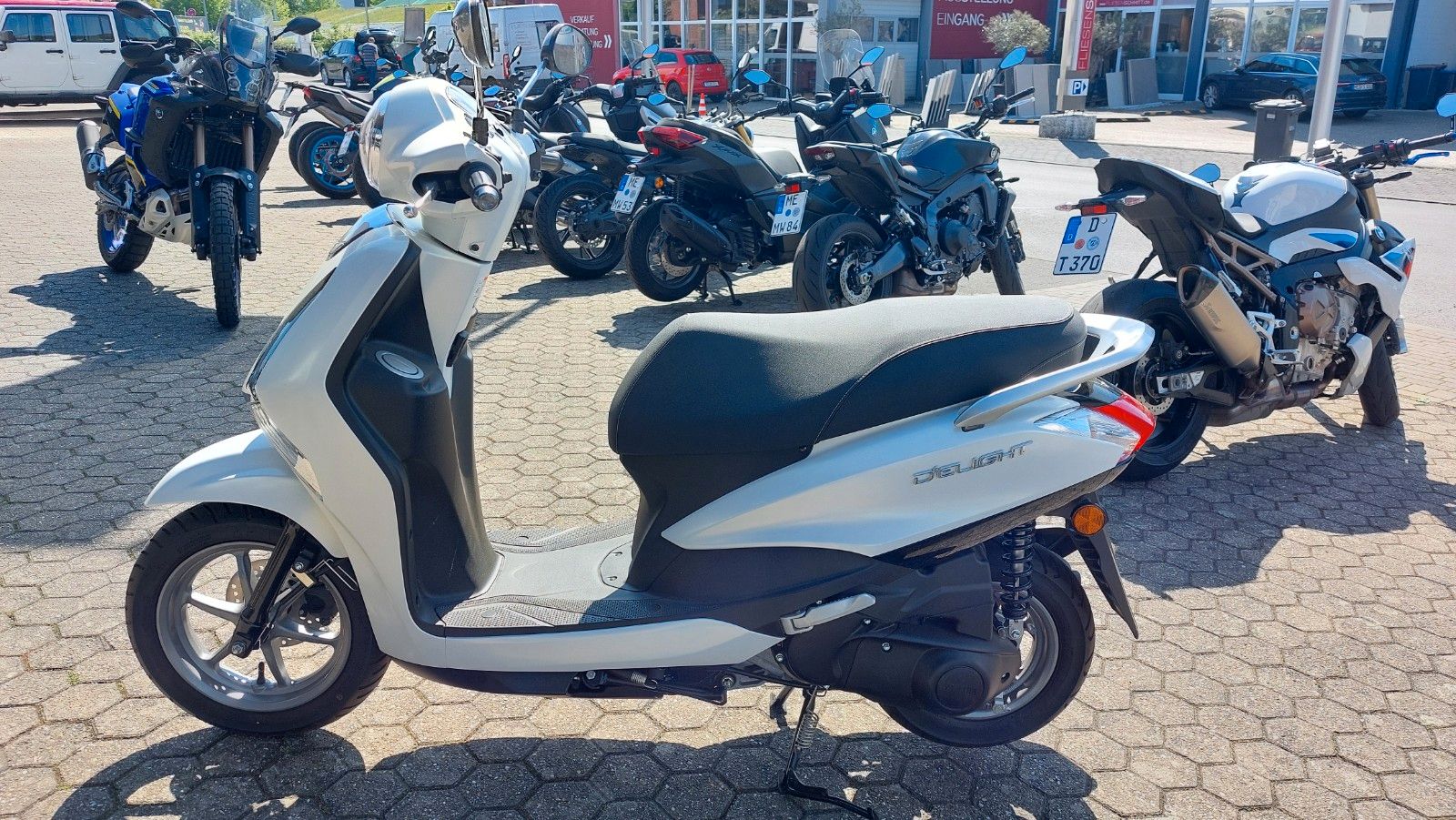 Fahrzeugabbildung Yamaha D Elight 125  Euro 5  Neufahrzeug die Letzte