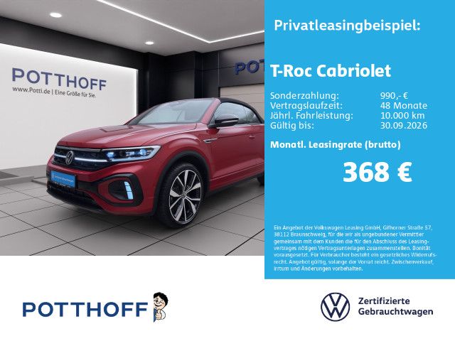 T-Roc Cabriolet 1.5 TSI DSG R-LINE NAVI AHK KAME