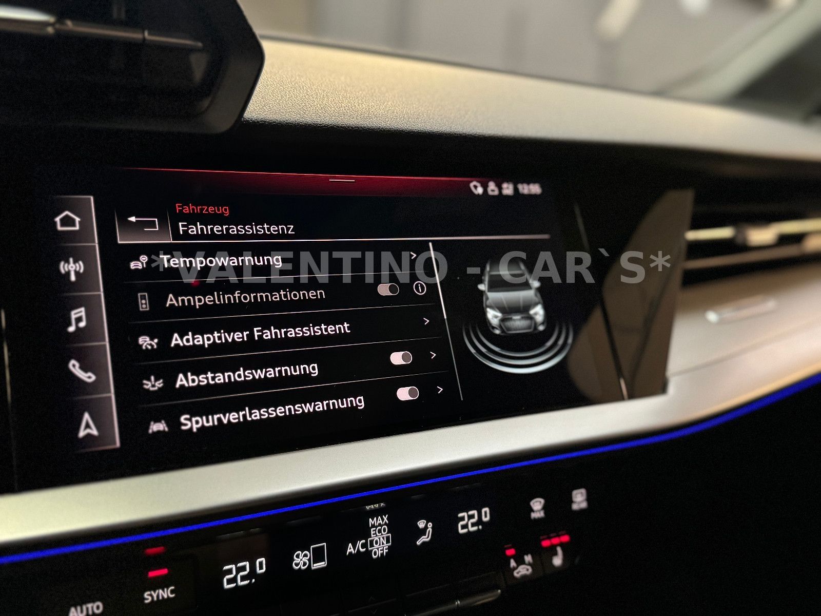 Audi A3 SPB 30 TFSI S-line S-Tron Matrix Apple Ambien foto 25