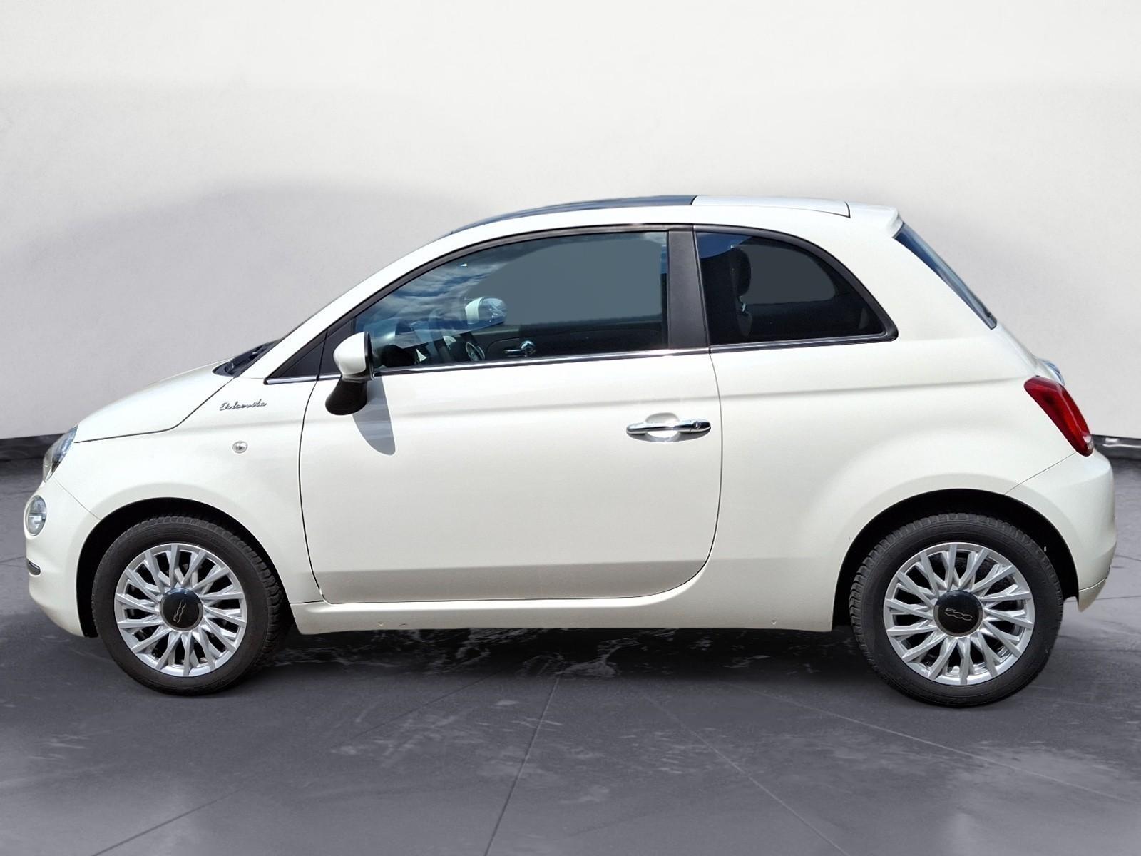 Fiat 500 1.0 GSE N3 Hybrid DOLCEVITA Glasdach, PDC, K