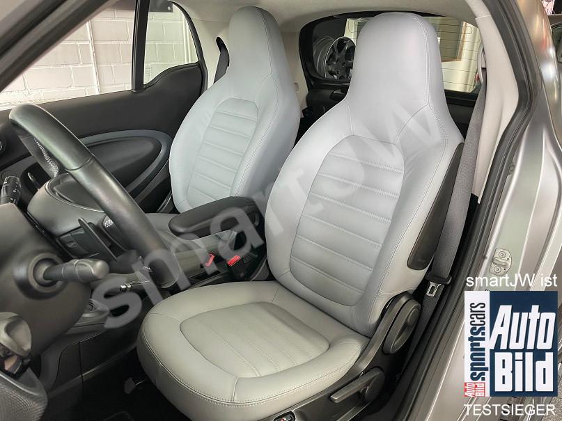Smart BRABUS Leder grau Navi Kamera JBL Neuzustand