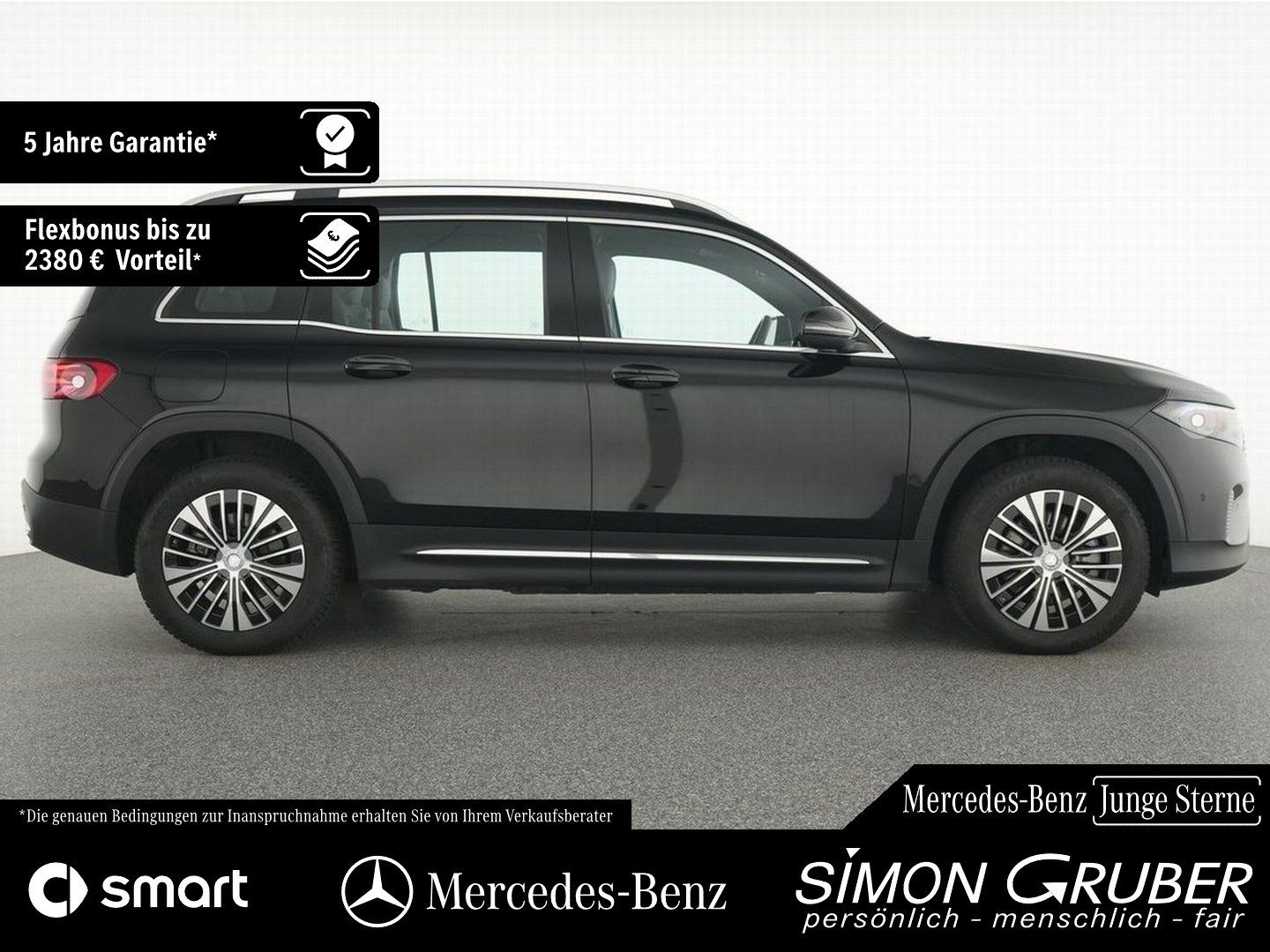 Fahrzeugabbildung Mercedes-Benz EQB 250+ Progressive Adv. Pano Kamera Amb 7Sitze