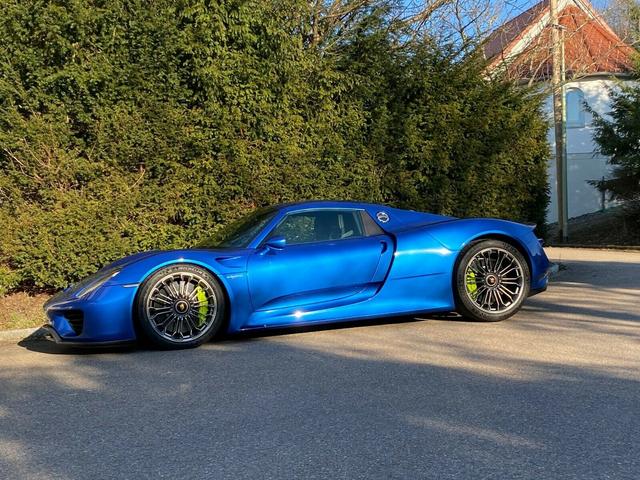Porsche 918 Spyder  1 Hand, Deutsche Auslieferung, MwSt