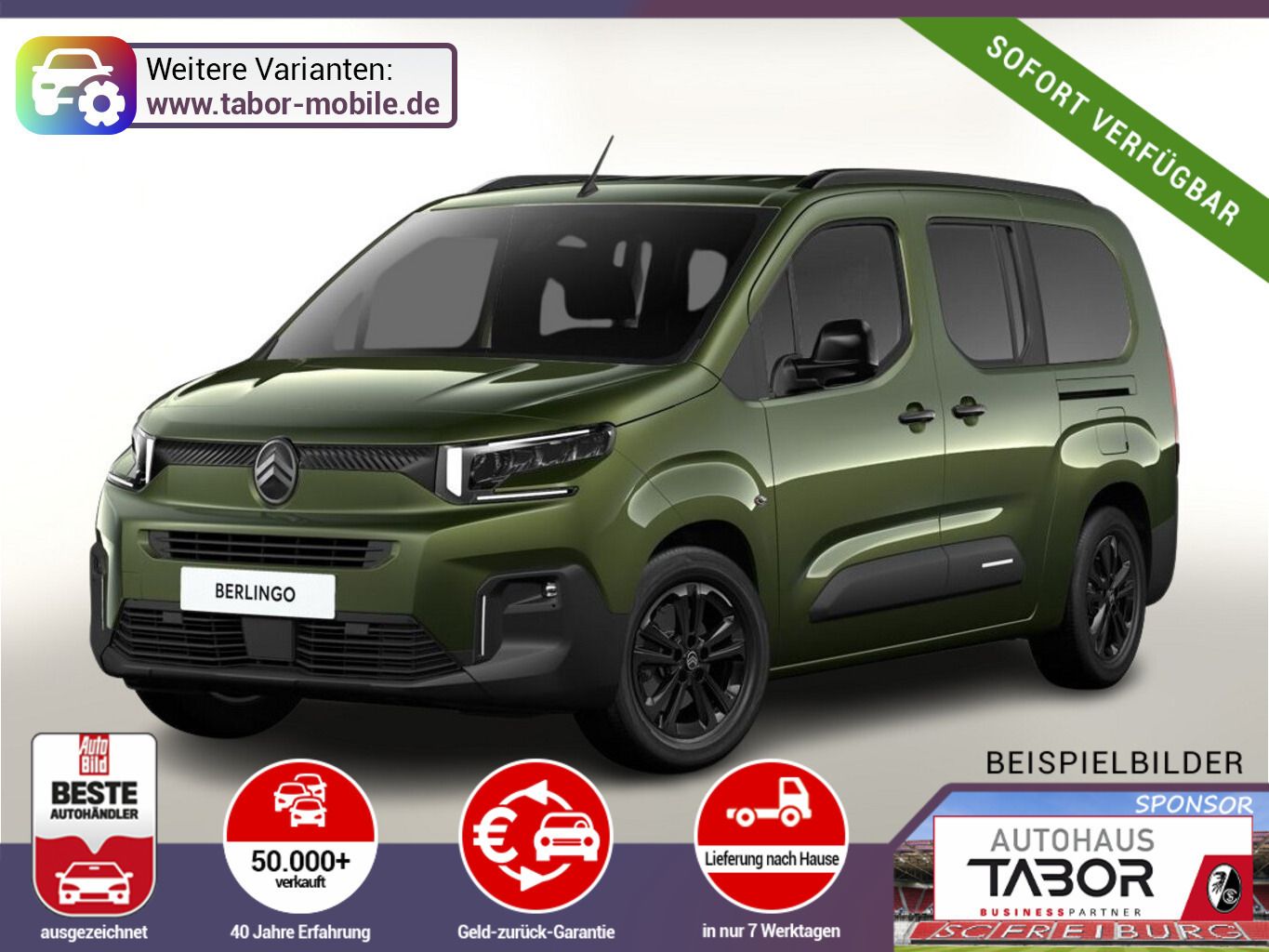 Citroën Berlingo PKW PLUS XL 7-S StyleP CarP PDC LED BT