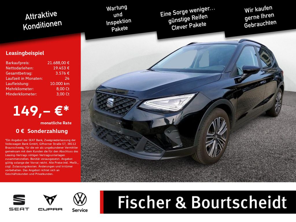 Seat Arona 1.0 TSI Style Edition SHZ NAVI FACEL. LED