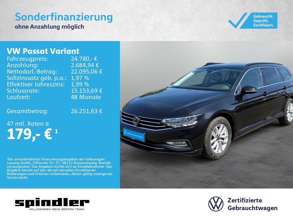 Passat Variant Business 1.5 TSI DSG / Navi, AHK