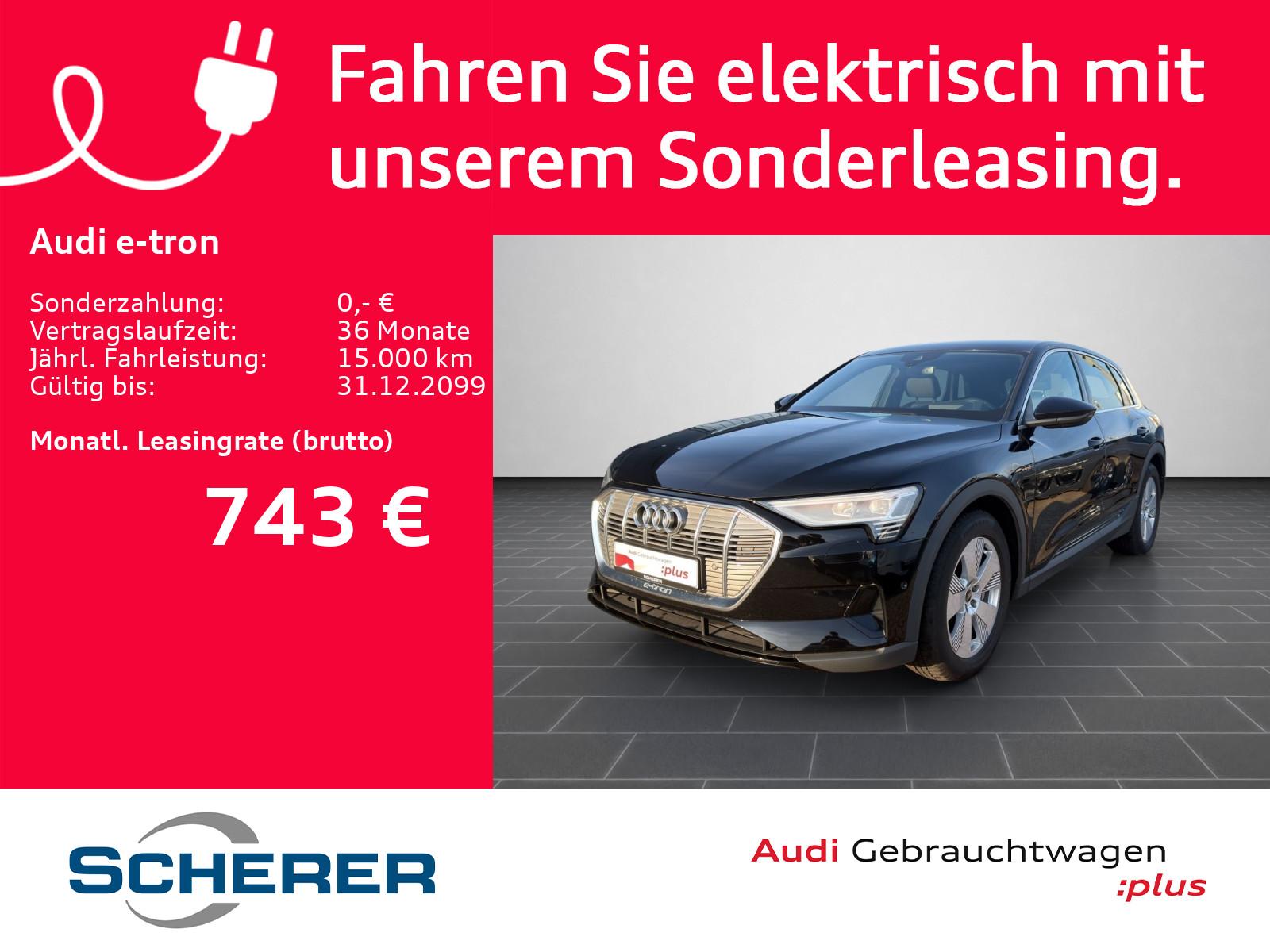Audi e-tron 50 quattro 230 kW AHK NAVI HUD SHZ