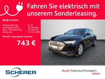 Audi Leasingangebot: Audi e-tron 50 quattro 230 kW AHK NAVI HUD SHZ