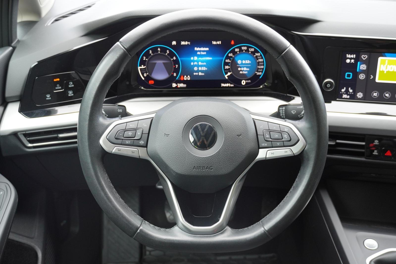 Volkswagen Golf VIII 1.5 TSI Life LED ACC Spurhalte, миниатюра 14