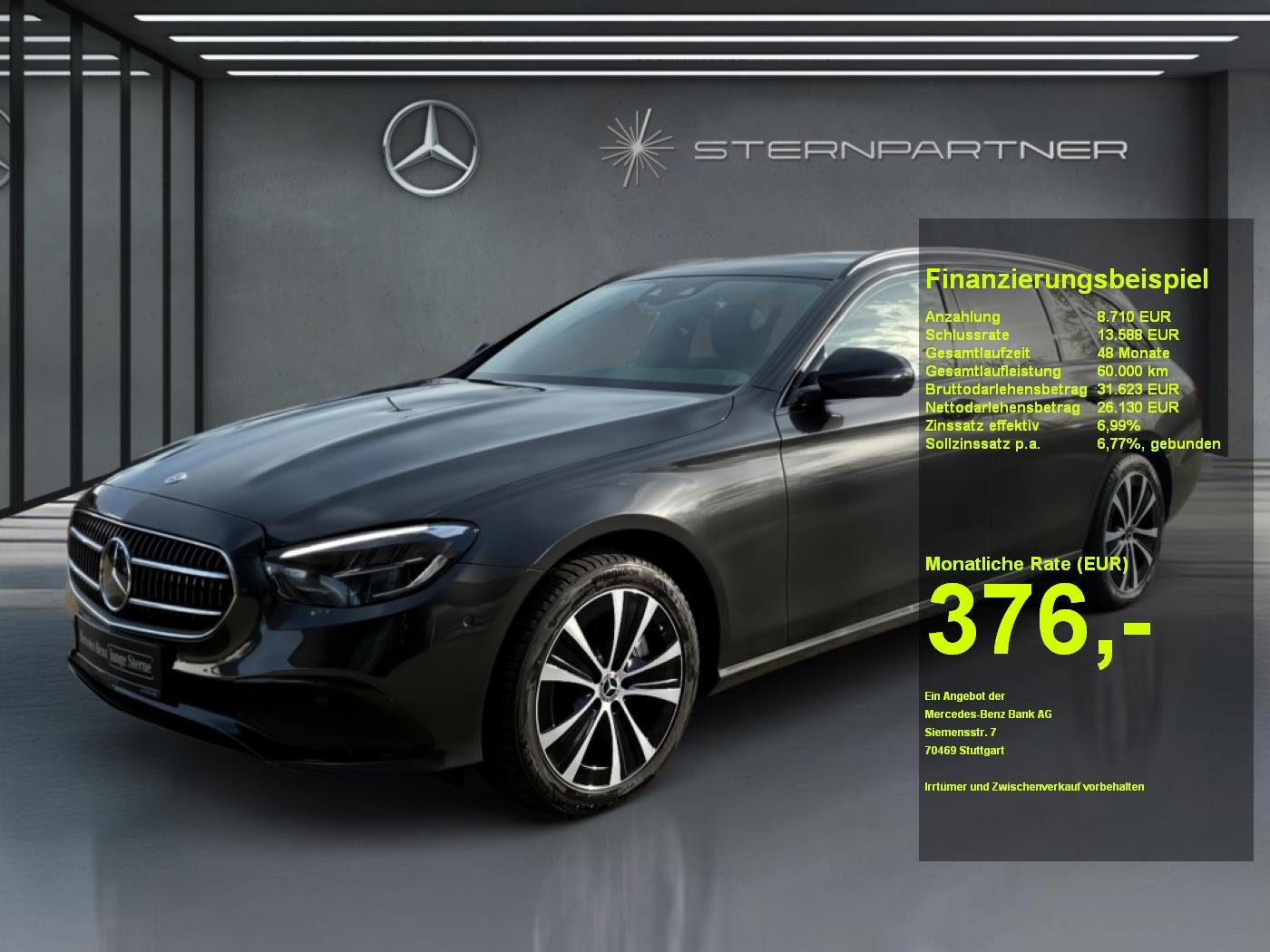 Mercedes-Benz E 300 de T Avantg. Mbux Night Panor. LED Kamera