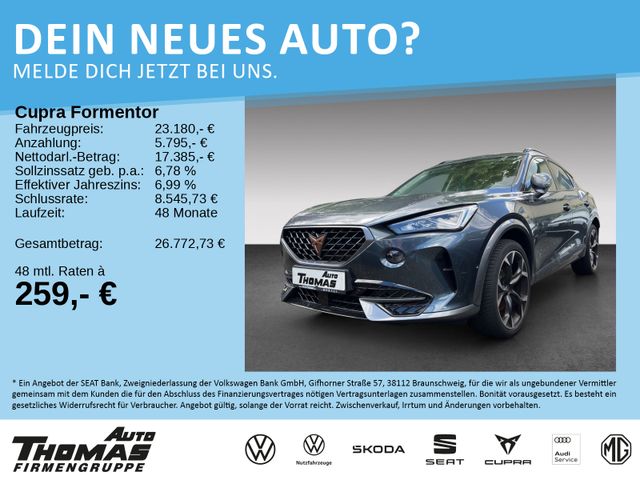 CUPRA Formentor 1.5 TSI DSG Navi Full Link