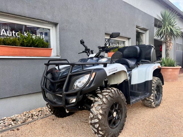 Dinli 800 LOF Quad 4x4 Allrad Schneeflug Koffer