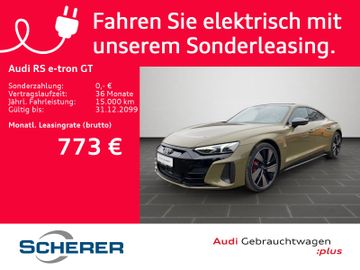 Audi Leasingangebot: Audi RS e-tron GT 440 kW SHZ ACC MATRIX-LED B&O PANO