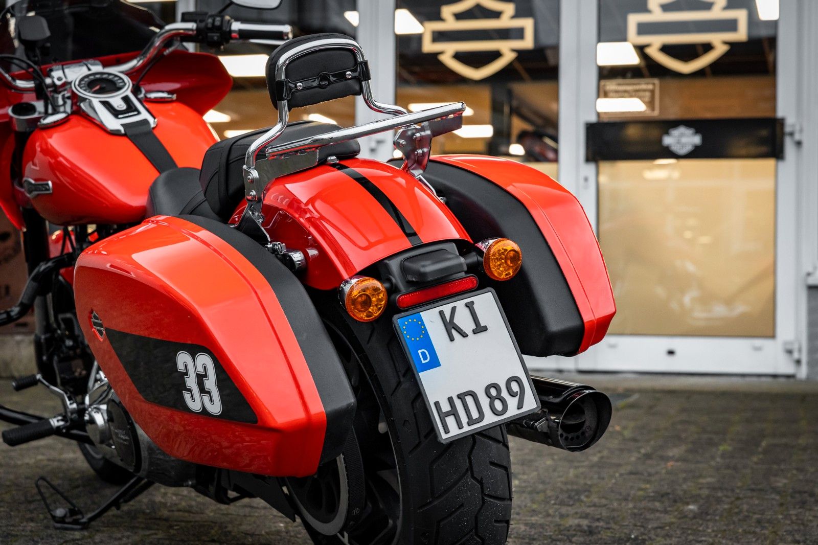 Fahrzeugabbildung Harley-Davidson FLSB SPORT GLIDE 107-Bagger Race Umbau